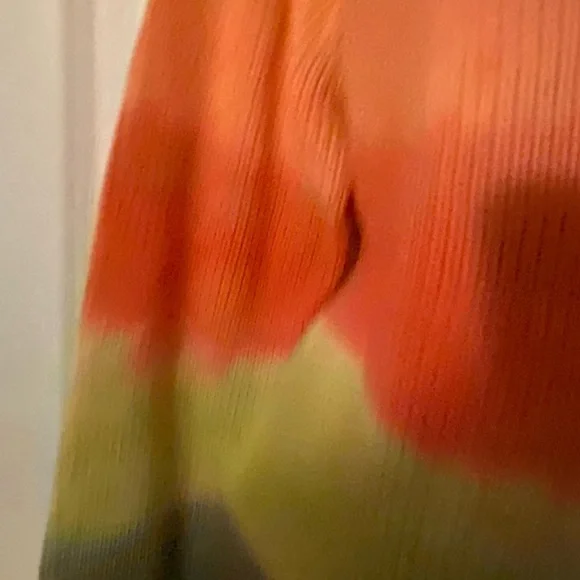 NWT Seven 7 Premium Quality Brand 100% Cotton Sweater Multicolour Size M - Picture 7 of 12